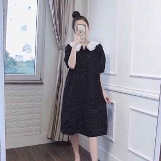 Váy bầu chấm bi maimai