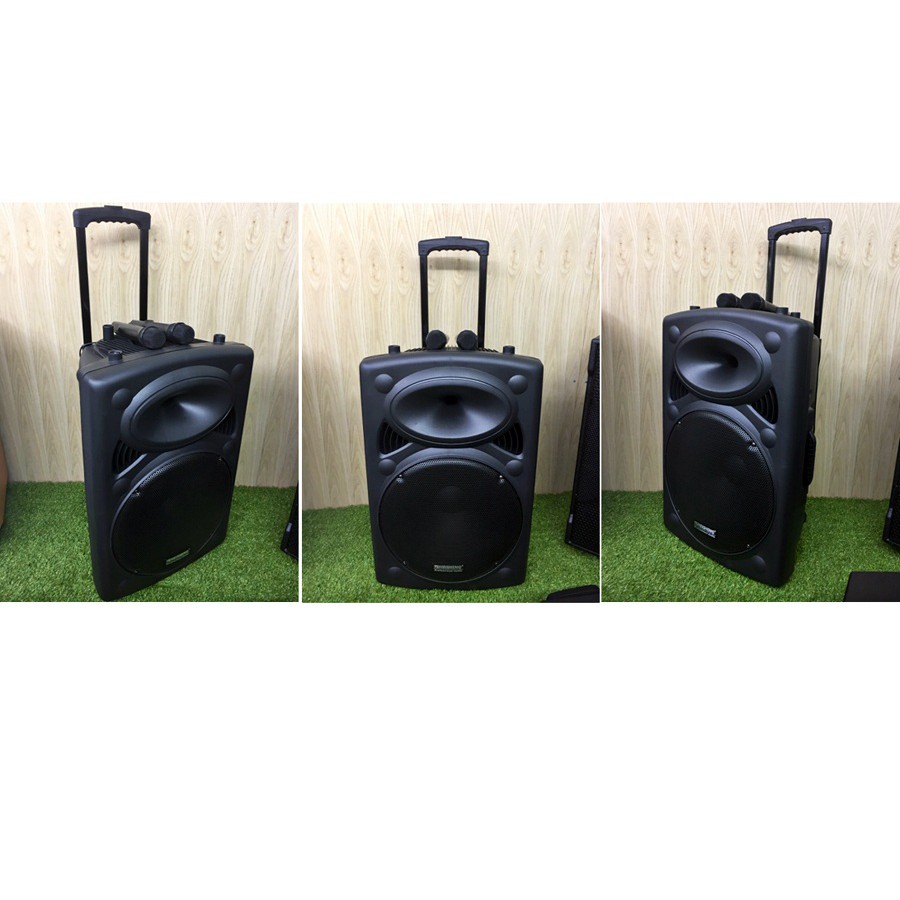 LOA KÉO TEMEISHENG LA–012 tặng 2 mic không dây