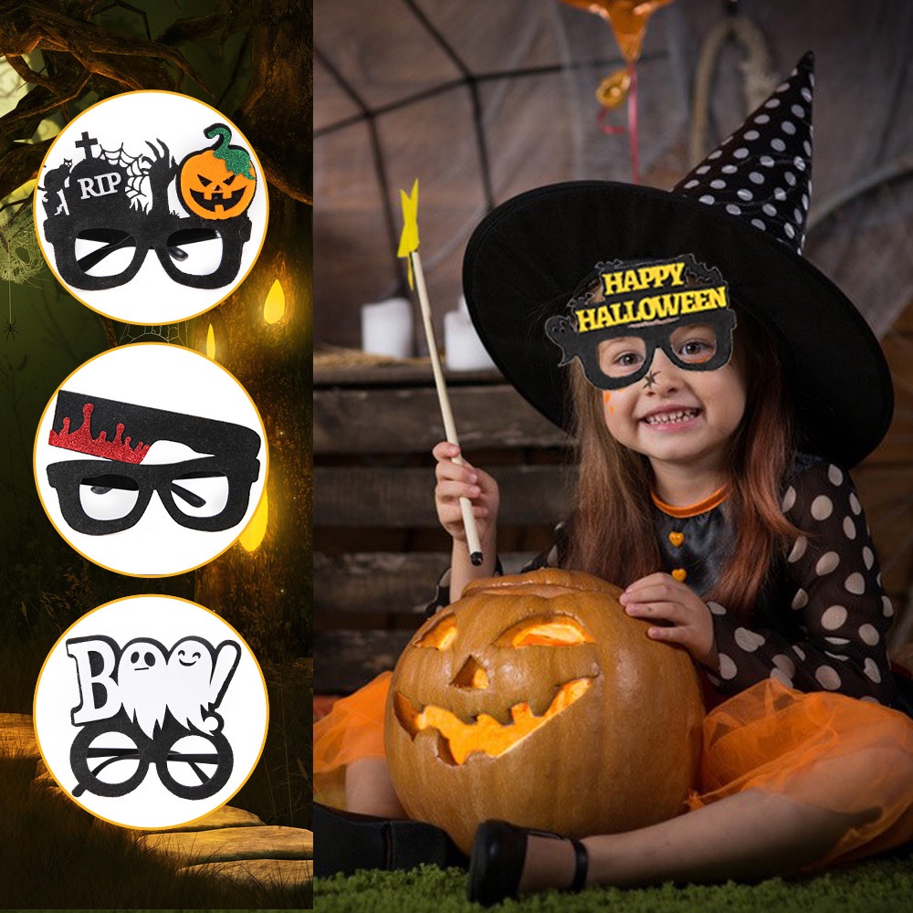 Mới Mắt Kính Hóa Trang Halloween Độc Đáo