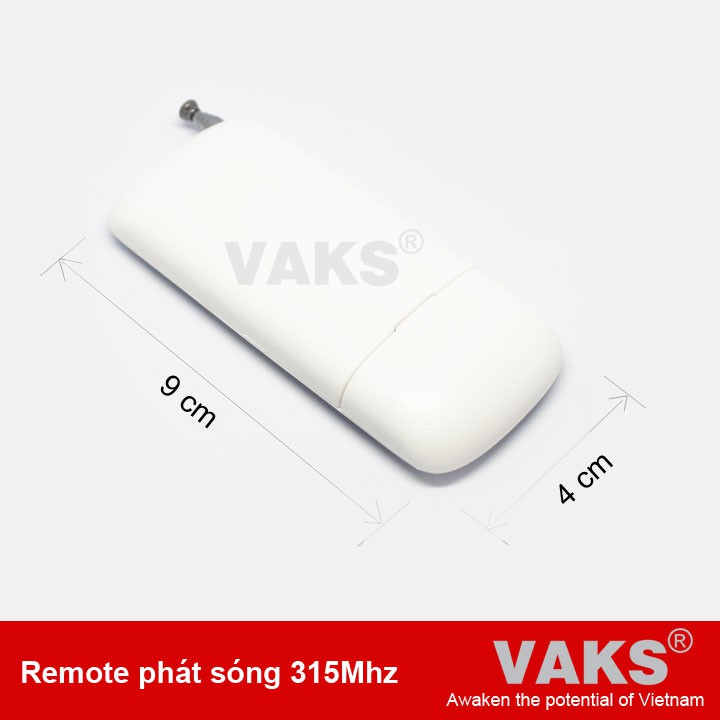 01 cái Remote điều khiển từ xa phát sóng xuyên tường 315Mhz RM03
