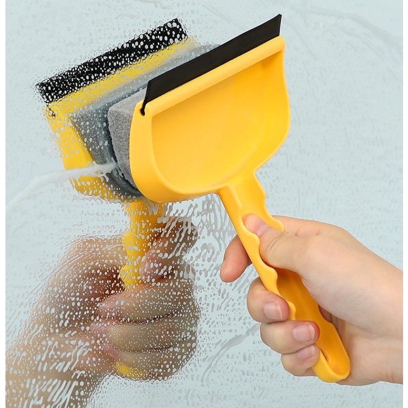 Cọ Xốp 2 Trong 1 Hai Mặt Làm Sạch Bề Mặt Gương / Xe Hơi Đa Năng