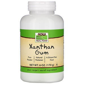 Nguyên lọ 170 gam (Keto) Bột Xanthan Gum Mỹ cho thực phẩm (Làm bánh Keto/LowCarb) Now Foodss Xanthan Gum
