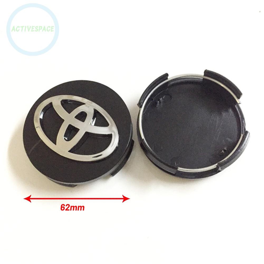 Bộ 4 Nắp Đậy Trục Bánh Xe Hơi Toyota 62mm