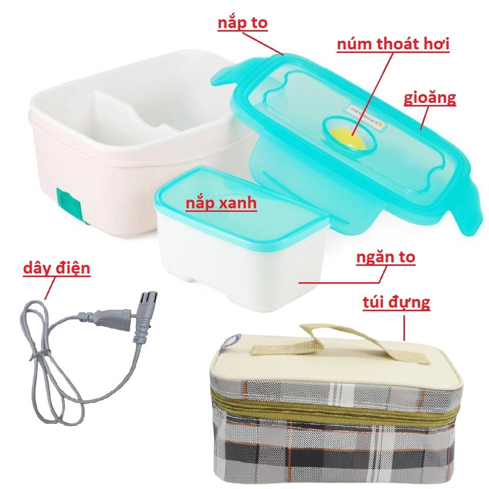 Linh kiện hộp cơm komasu (bóc hộp) chính hãng