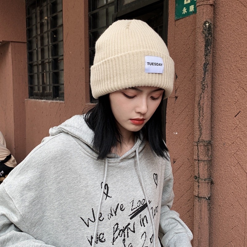 Nón len ấm áp thời trang dành cho nữ