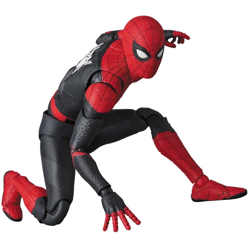 Mô Hình Người Nhện Spider Man Upgrade Suit Mafex No.113 Far From Home Có Khớp