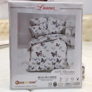 Bộ Ga Gối L'amour LM010 - 4 món