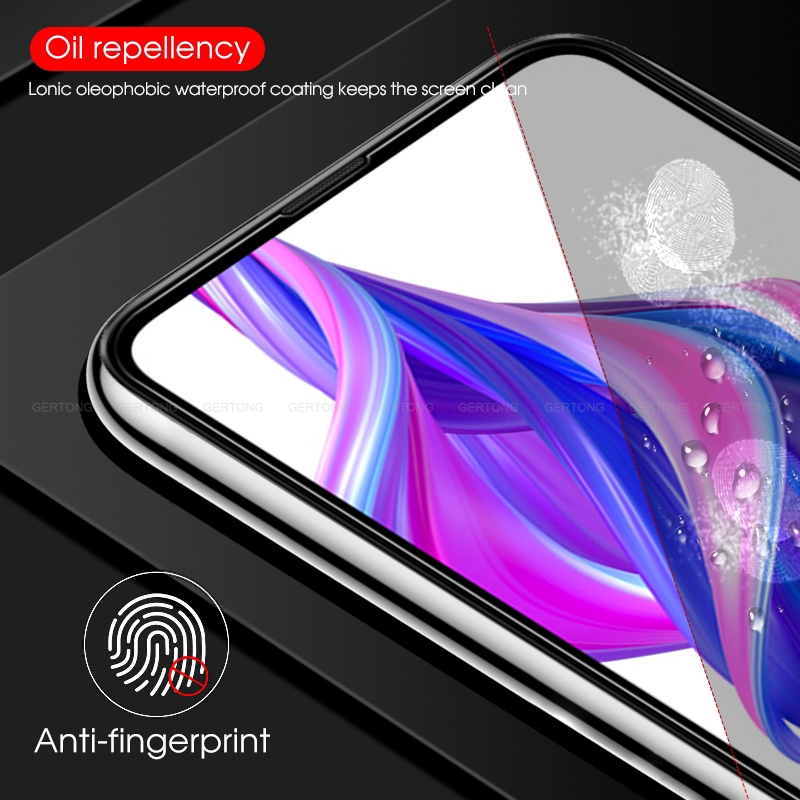 Huawei Honor 9X Tempered Glass Screen Protector For Huawei Honor 9X 8X 7X 20 Pro 10 Lite Xem 20 8S 8C Full Glue Screen Protector &amp; Camera Lens Glass Protector