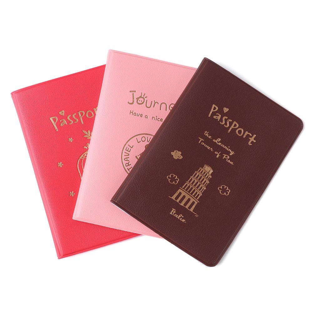 Vỏ Bọc Hộ Chiếu Chất Liệu PU Chống Thấm Nước Unisex