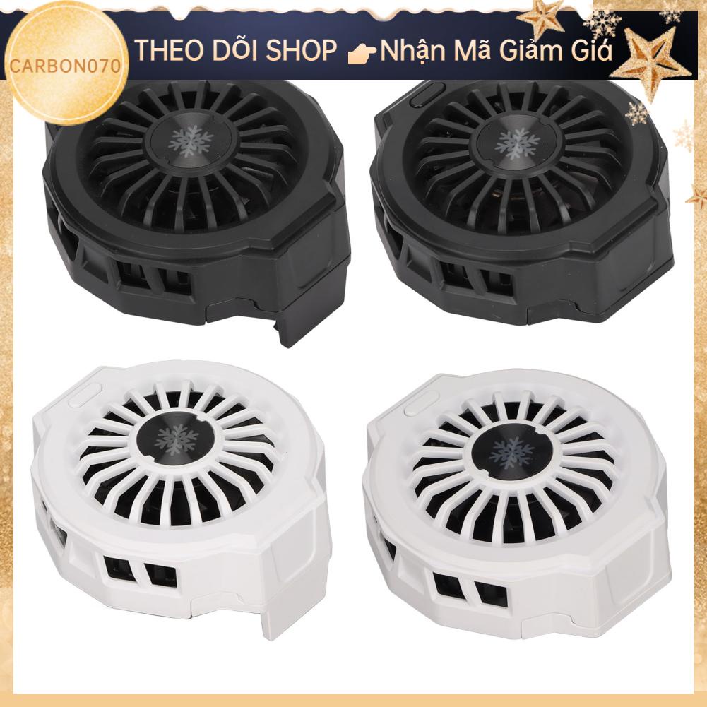 Carbon070 Bộ làm mát điện thoại RGB Giảm tiếng ồn Kép Cố định từ tính Sạc không dây Bảo vệ kép Tản nhiệt di động