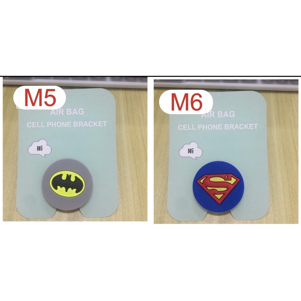 Popsocket đa năng hình thú Silicon
