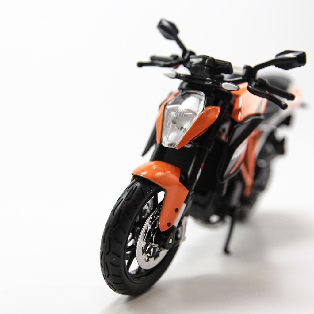 MÔ HÌNH XE MOTO Siêu xe KTM 1290 SUPER DUKE R - MAISTO tỷ lệ 1:12