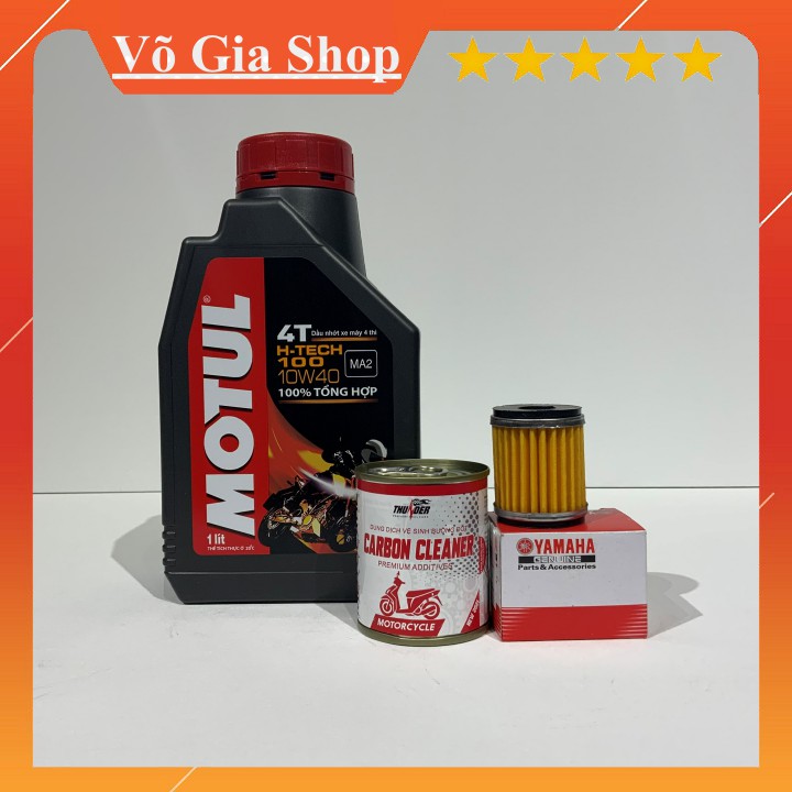 Nhớt Motul H-Tech 100 10w40 MA2 1L - Nhớt Xe Số Cao Cấp Full Tổng Hợp Chính Hãng