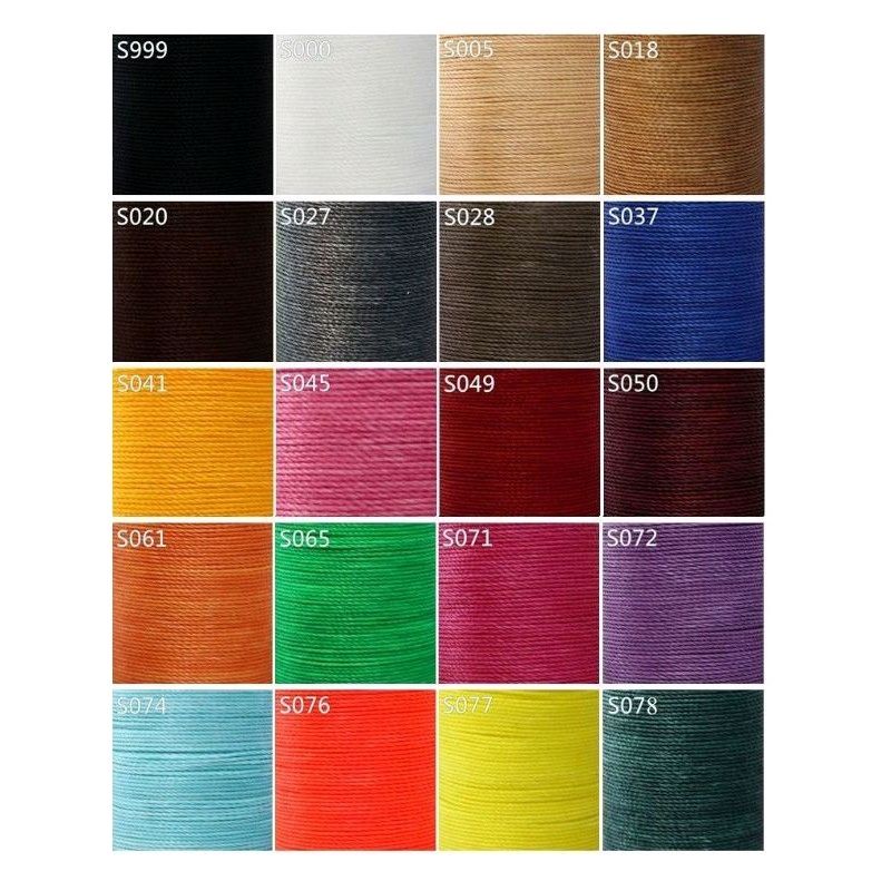 Chỉ sáp sợi dẹt 0.8 mm khâu đồ da 0.8mm * 90m dài (d20)