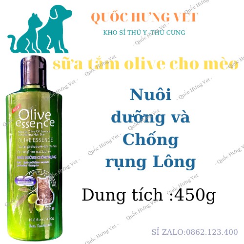 Sữa Tắm Olive dành riêng cho chó mèo