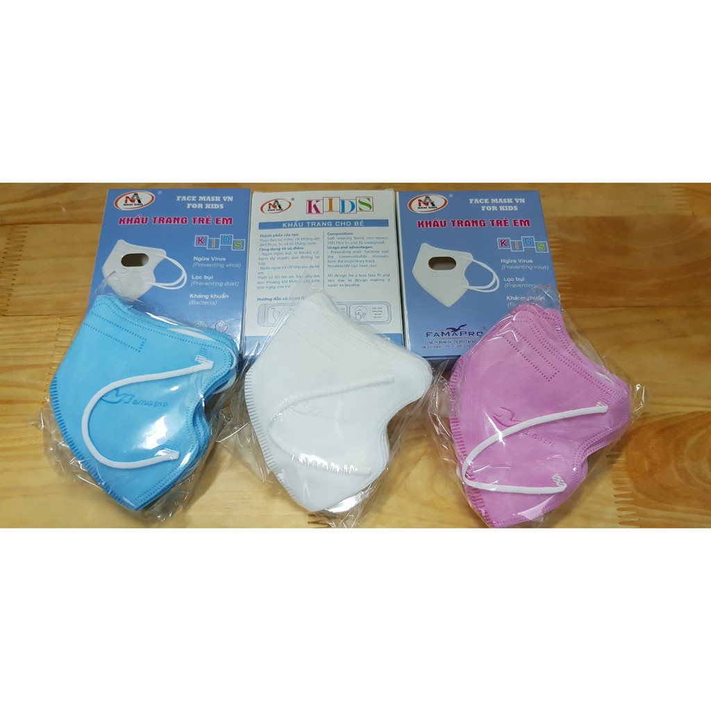 Khẩu trang N95 -HỘP 10 CÁI- Khẩu Trang VN95 Famapro - Khẩu Trang 5D Famapro - Khẩu trang 4D Famapro | BigBuy360 - bigbuy360.vn