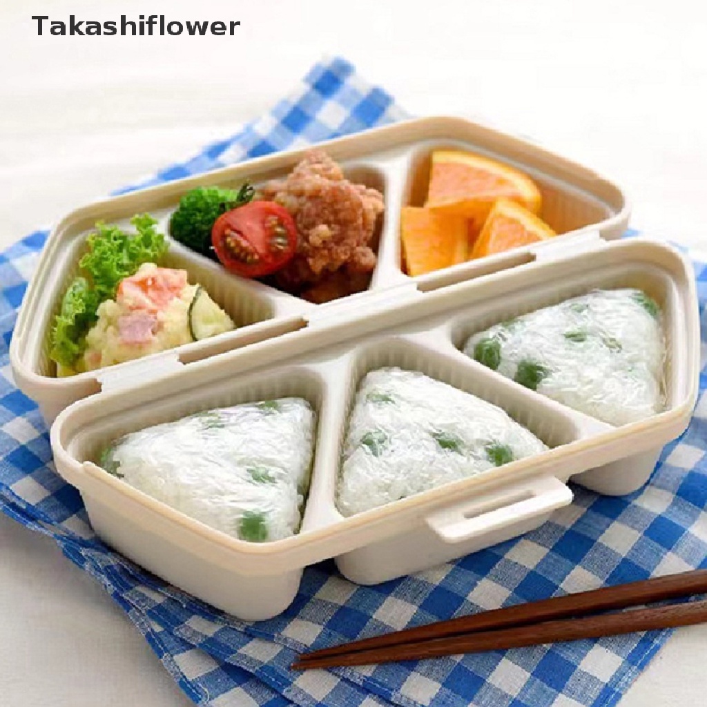 Khuôn Tam Giác Làm Cơm Nắm Sushi Tiện Dụng