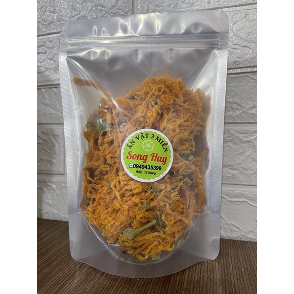 Khô gà lá chanh túi zip 500gr