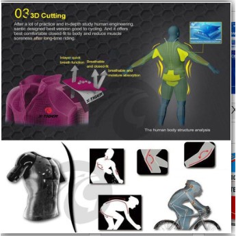 Áo Đạp Xe Tay Ngắn Mau Khô Phong Cách Mới Dành Cho Nam