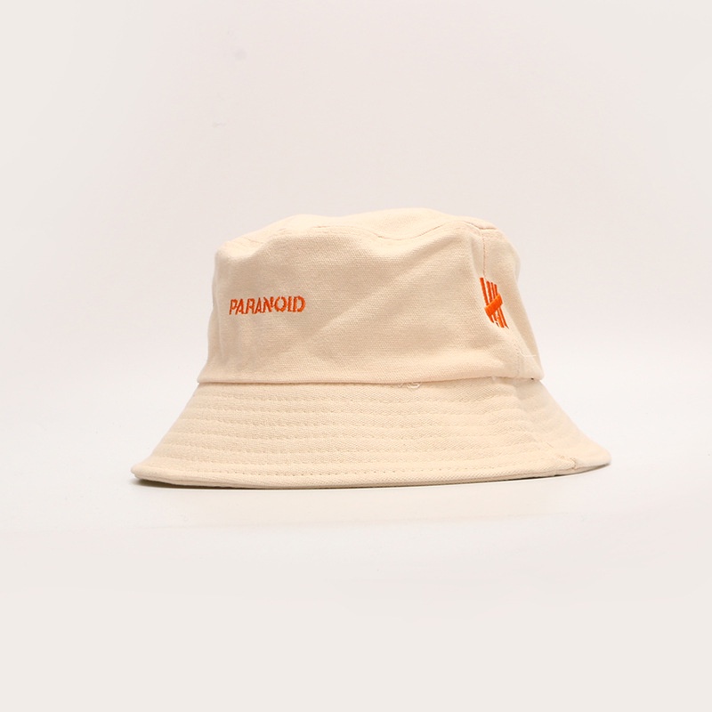 Nón bucket LINJW vải cotton chống nắng phong cách unisex cá tính cho nam nữ