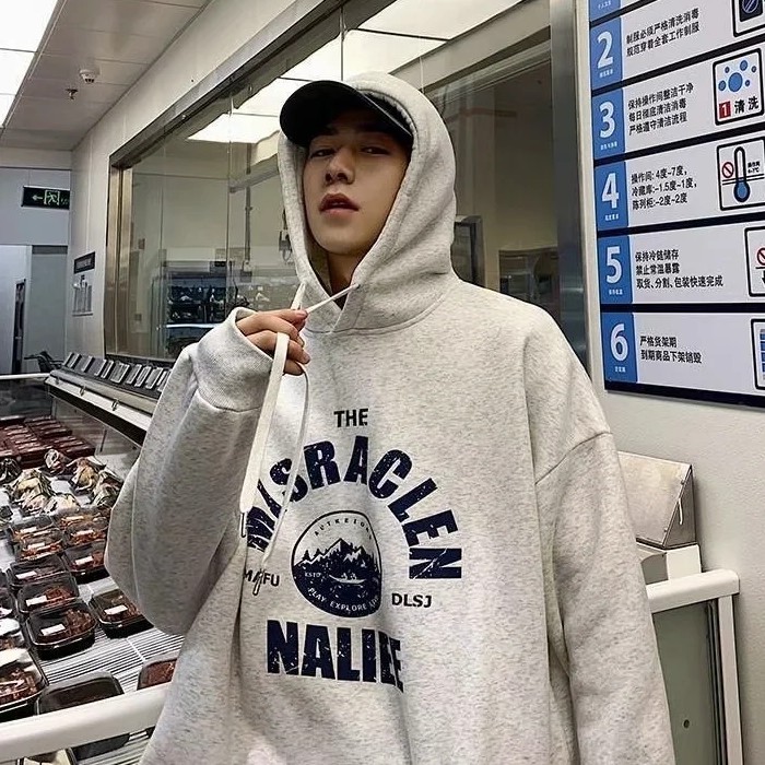 [ Mã 12FASHIONSALE1 giảm 10K đơn 50K ] Áo Hoodie Dài Tay Thời Trang Năng Động Cho Nam Size M-2XL | BigBuy360 - bigbuy360.vn