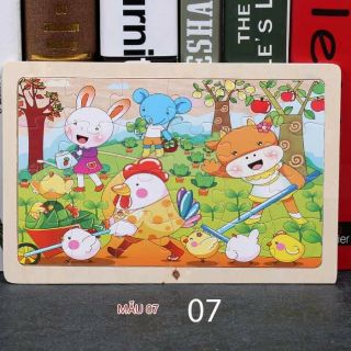 Tranh Ghép Gỗ 24 Miếng
