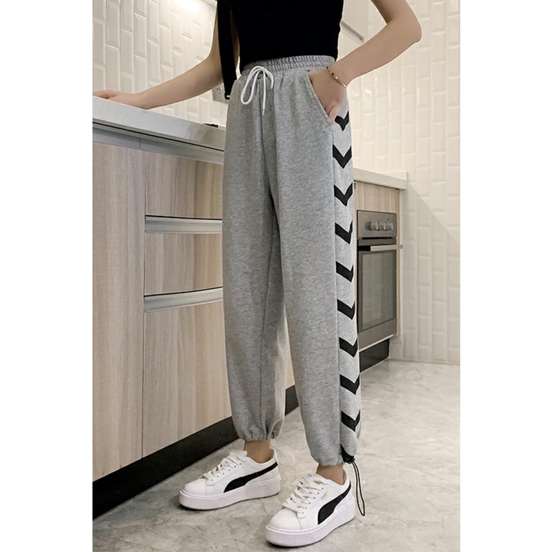 NRVP Quần Thể Thao Ống Rộng Phong Cách Thời Trang Hàn Quốc Dành Cho Nam Và Nữ