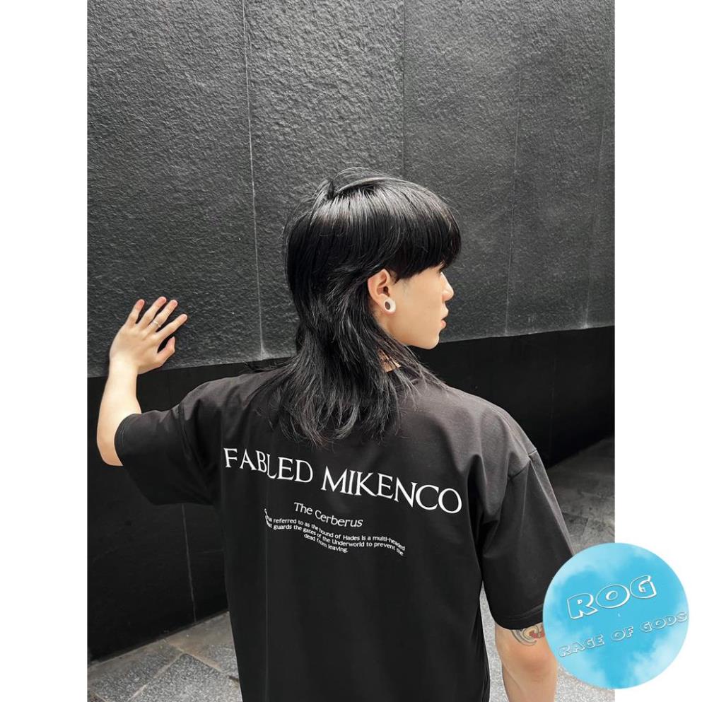 [Premium] Áo thun form ộng MIKENCO Dog 3 Đầu chất liệu cotton - Streetwears SG
