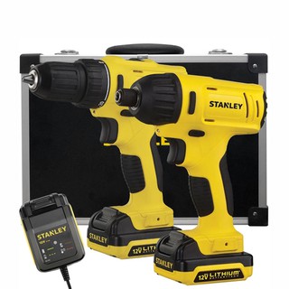 COMBO MÁY KHOAN MÁY BẮT VÍT STANLEY SCHI121S2FK