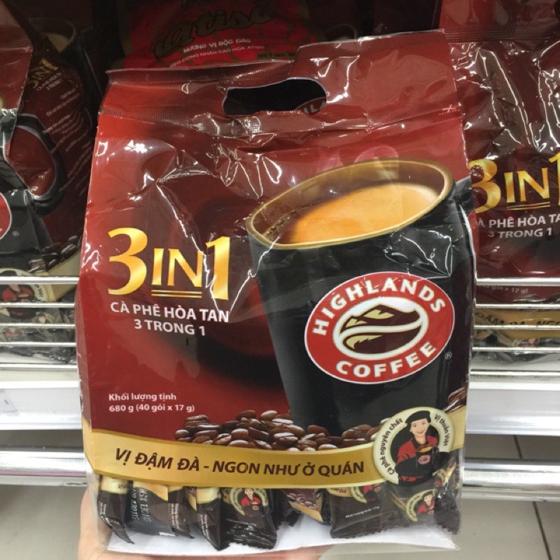 Cà phê hòa tan Highlands Coffee ( 40 gói x17g) | BigBuy360 - bigbuy360.vn