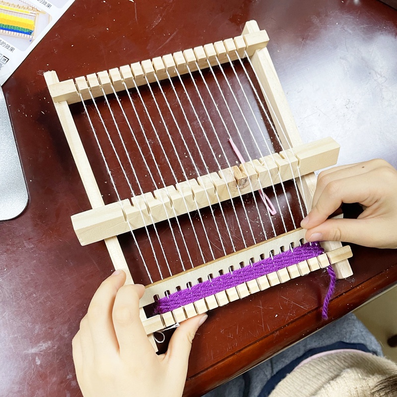 Đồ Chơi Dệt Len Thủ Công Diy Giáo Dục Cho Bé