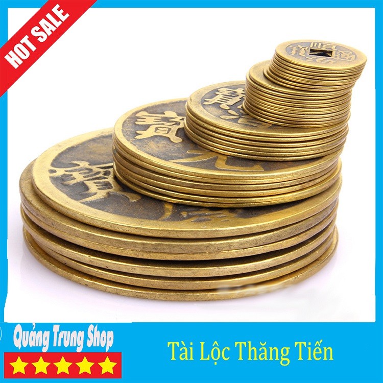 Đồng Xu Ngũ Đế ⚜️FREESHIP⚜️Tài Lộc Phong Thủy