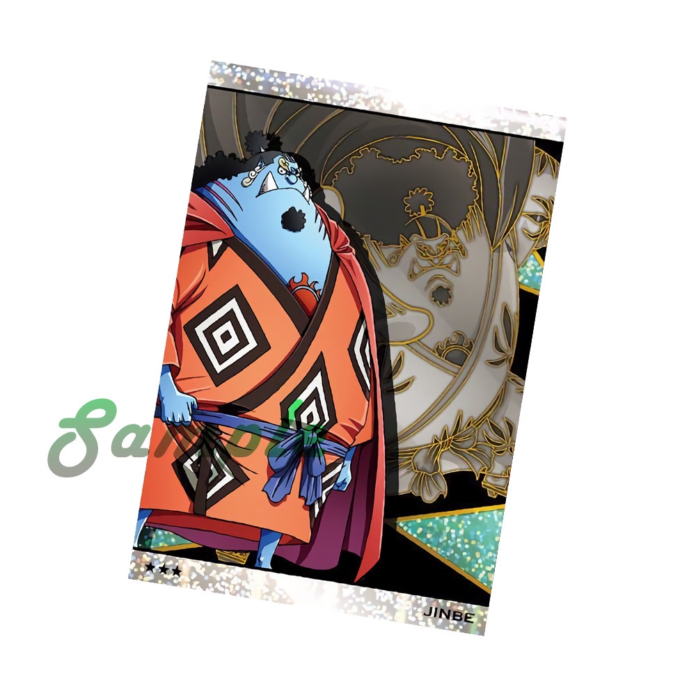 Ảnh card bo góc in hình ONE PIECE ĐẢO HẢI TẶC M3 thẻ bo viền 5*8cm anime chibi sưu tầm #