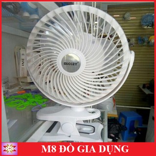 Quạt Sạc Tích Điện 6" MICKEY TD-806A - m8 đồ gia dụng
