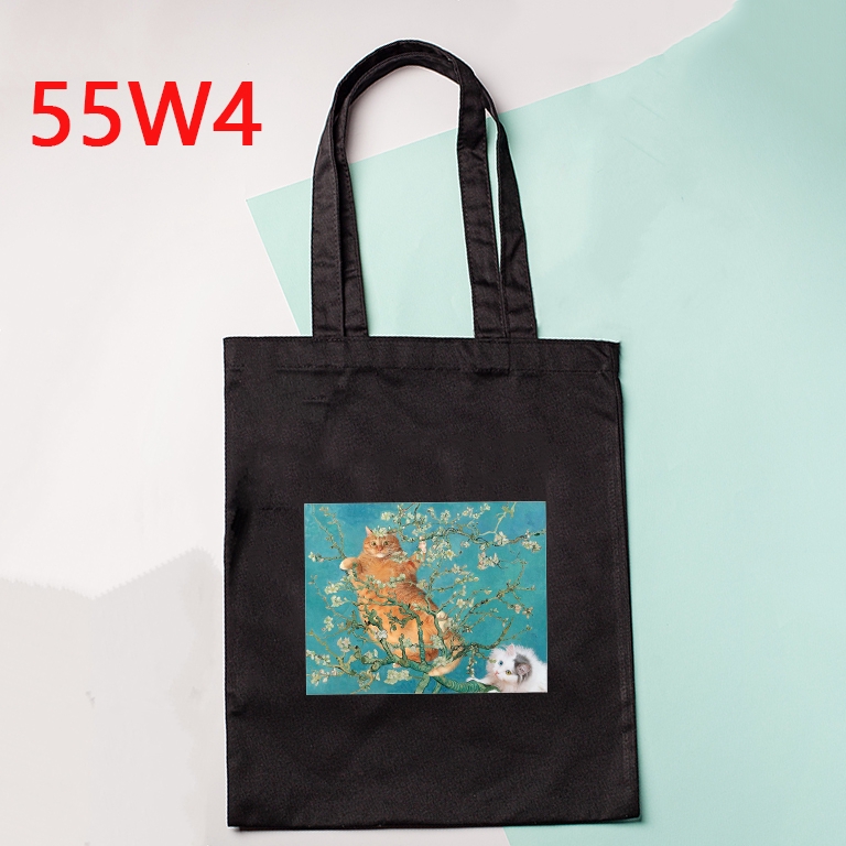 Van gogh Túi Vải canvas Đeo Vai Thời Trang harajuku Sành Điệu