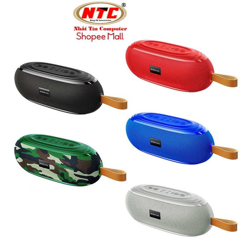 Loa bluetooth cao cấp Borofone BR9 Erudite hỗ trợ AUX, TF card, USB, FM, TWS, IPX5 - Hãng phân phối