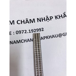 100 viên nam châm 4x2mm - NCV4x2