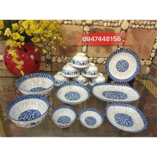 Bộ đồ ăn cao cấp Bát Tràng