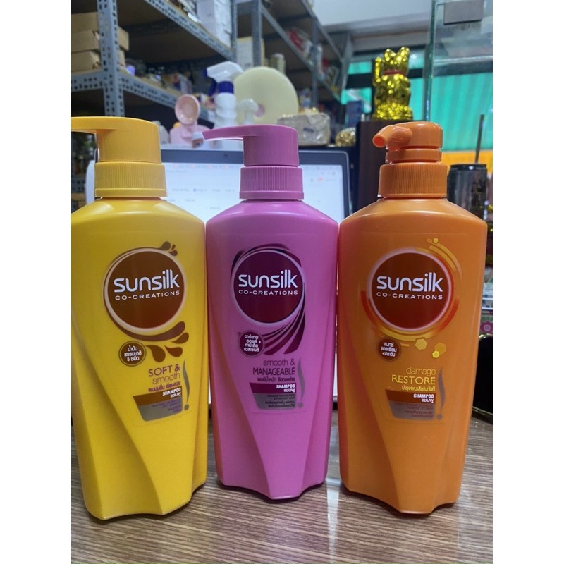 Dầu gội đầu Sunsilk Mềm Mượt 450ml, Thái Lan