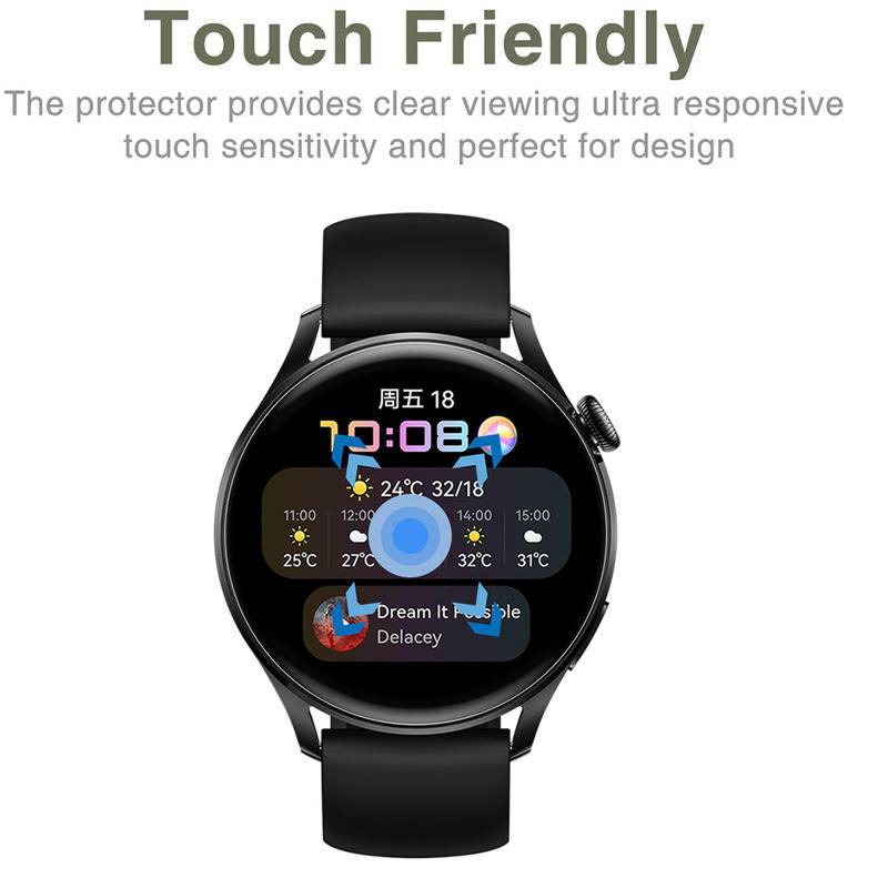 Kính Cường Lực Trong Suốt Bảo Vệ Màn Hình Chống Ánh Sáng Xanh Cho Huawei GT2 GT3 Pro 46mm GT2e GT Runner Huawei watch 3 Pro Honor Magic 2
