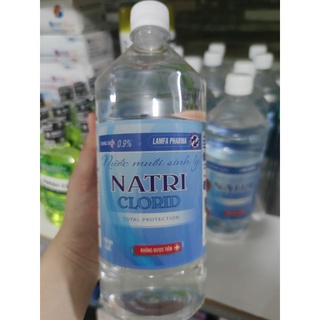 Nước muối sinh lý 0.9% chai 1lit