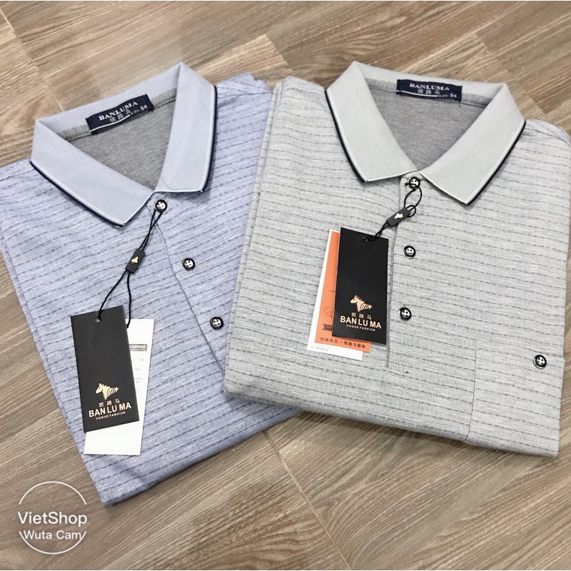 Áo thun dài tay nam trung niên cho bố