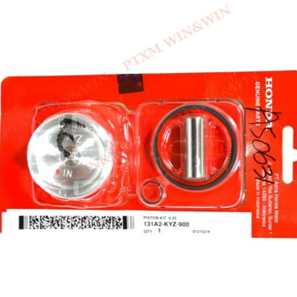 Piston bạc Future 125 Fi, Fut Led, Wave 125i zin Honda Indo - 131A1-KYZ-900/ 131A2-KYZ-900/ 131A3-KYZ-900/ 131A4-KYZ-900