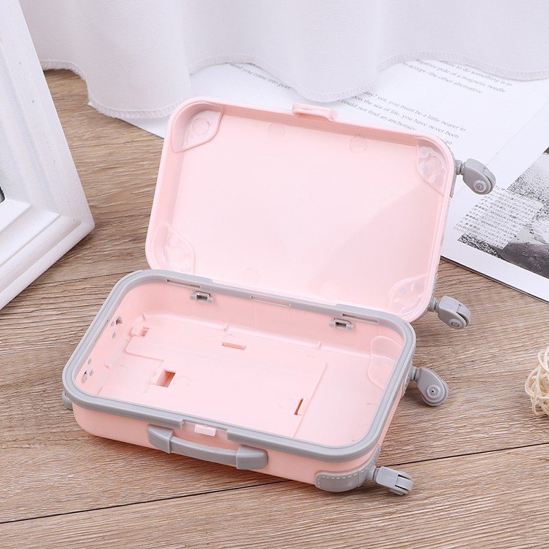 Va Li Kéo Mini Trang Trí Nhà Búp Bê Xinh Xắn