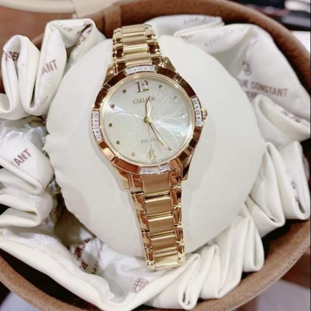 Đồng hồ nữ Citizen eco-drive EM0452-58P - hàng chính hãng