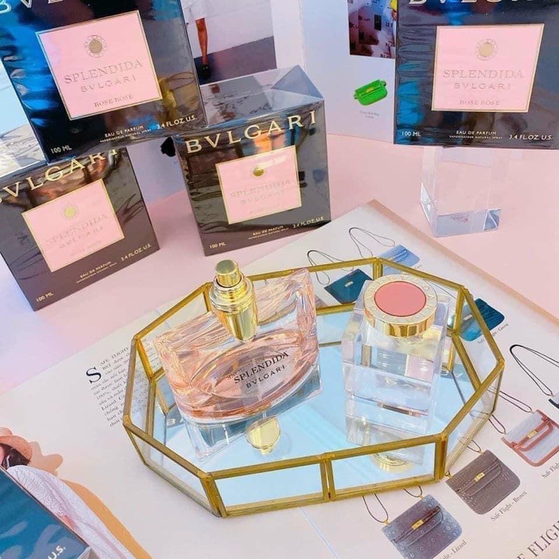 Nước hoa nữ BVLGARI splendida rose rose