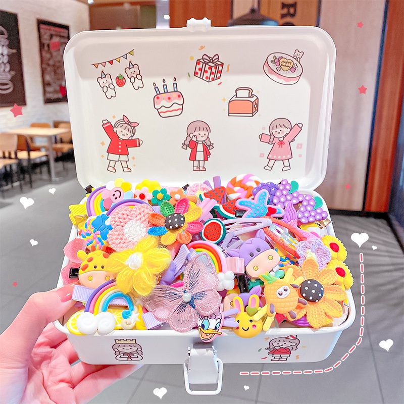 Kẹp Tóc Hình Động Vật Hoạt Hình Dễ Thương Cho Nữ