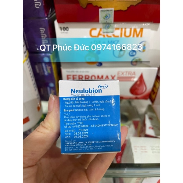 ✅✅Neulobion vitamin B1, B6, B12