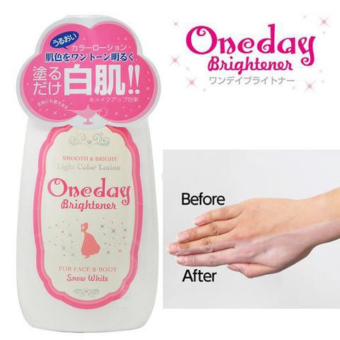 Kem dưỡng trắng da và chống nắng One Day Brightener Nhật Bản