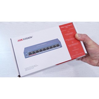 Switch mạng 9 cổng POE HIKVISION DS-3E0109P-E/M 0109, 1 cổng Uplink (Chính hãng)